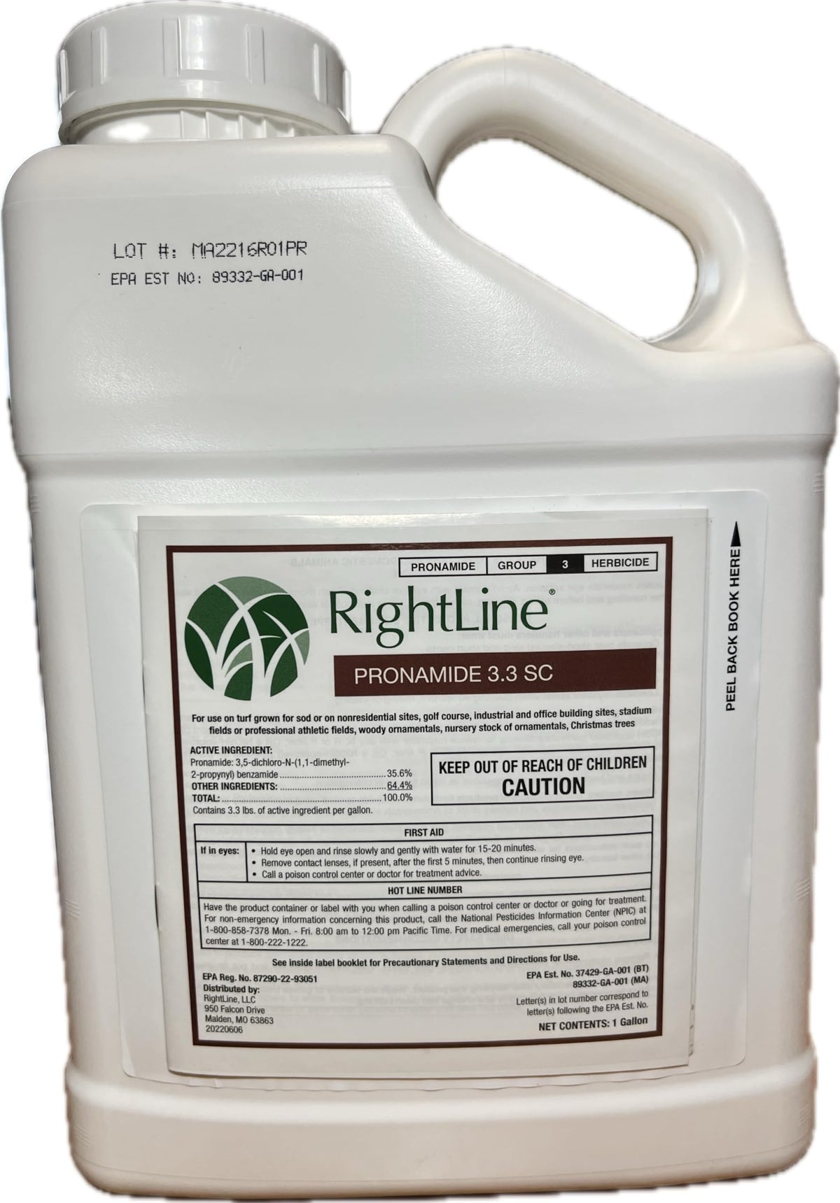 3.3 SC Herbicide 1 Gallon O34967