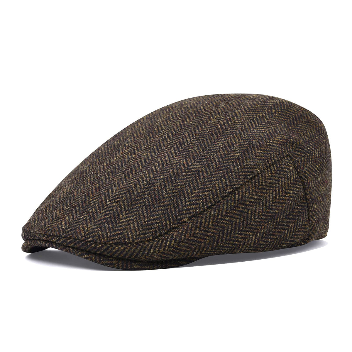 Wool Blend Newsboy Cap M4115