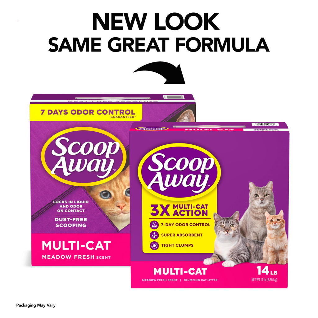 Multi Cat Litter Meadow Fresh Scent 14 lb R39773