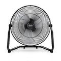20 Inch 3-Speed High Velocity Metal Industrial Floor Fan, Black H622801
