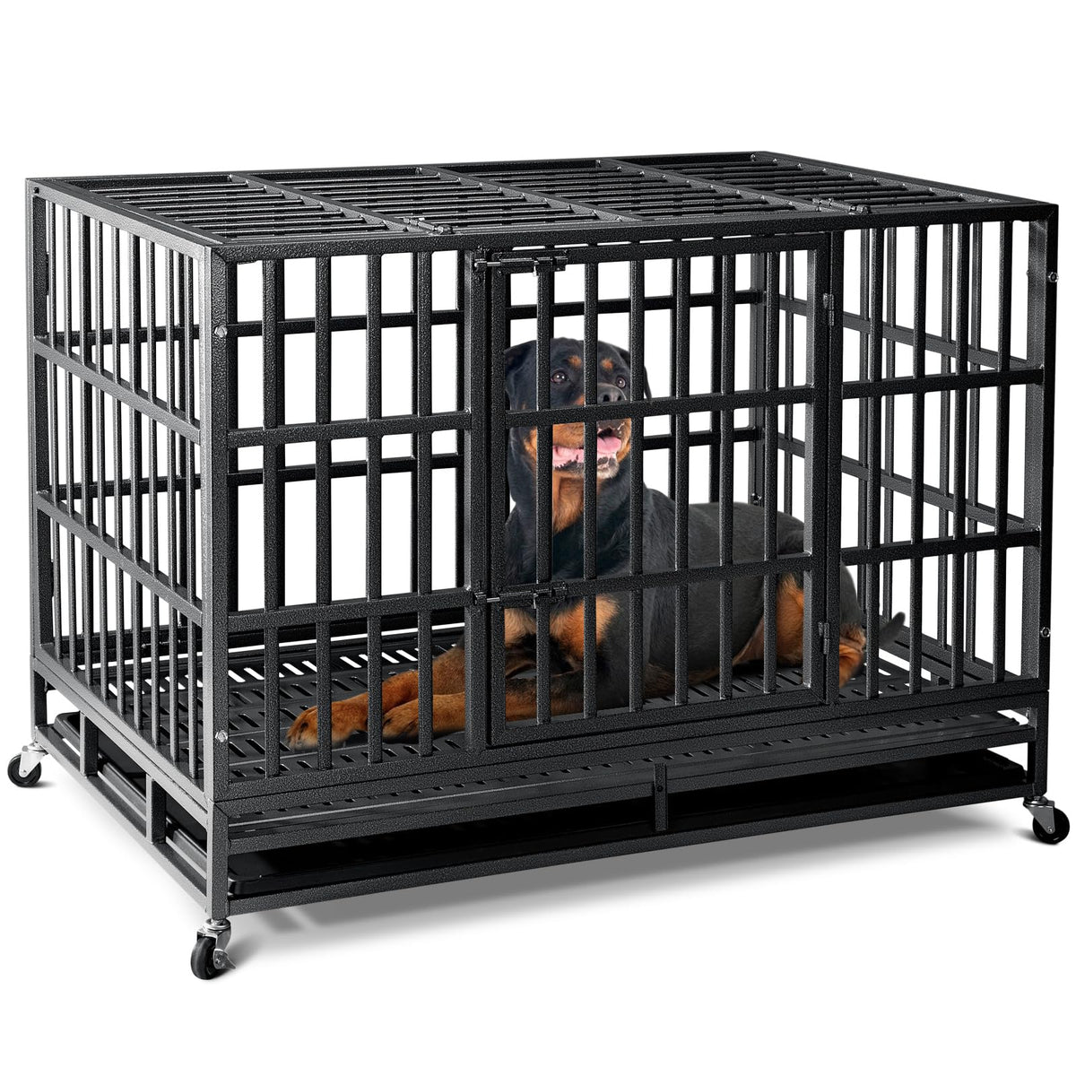 48 Inch Heavy Duty Dog Crate K7034