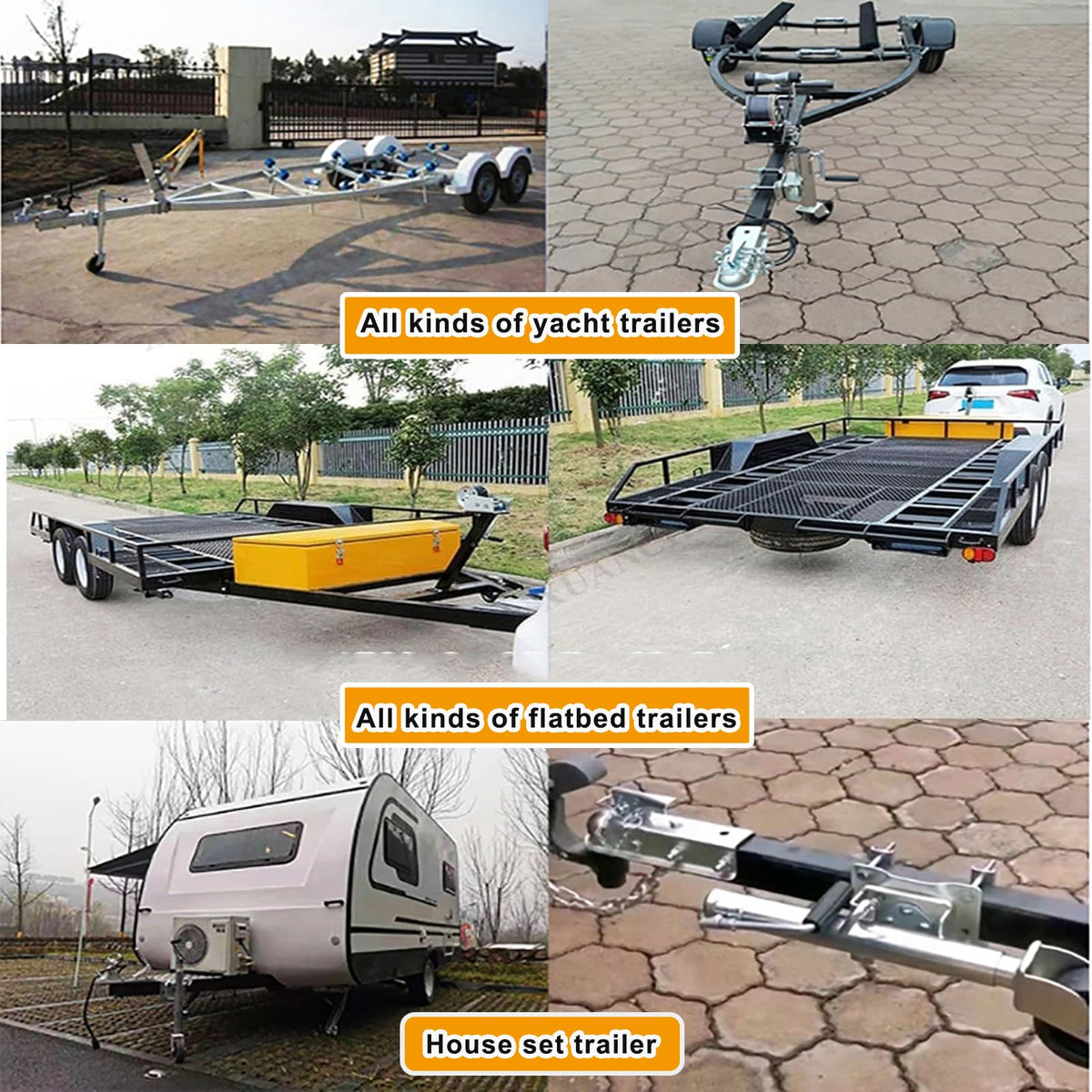 Boat Trailer Jack with Wheels K671