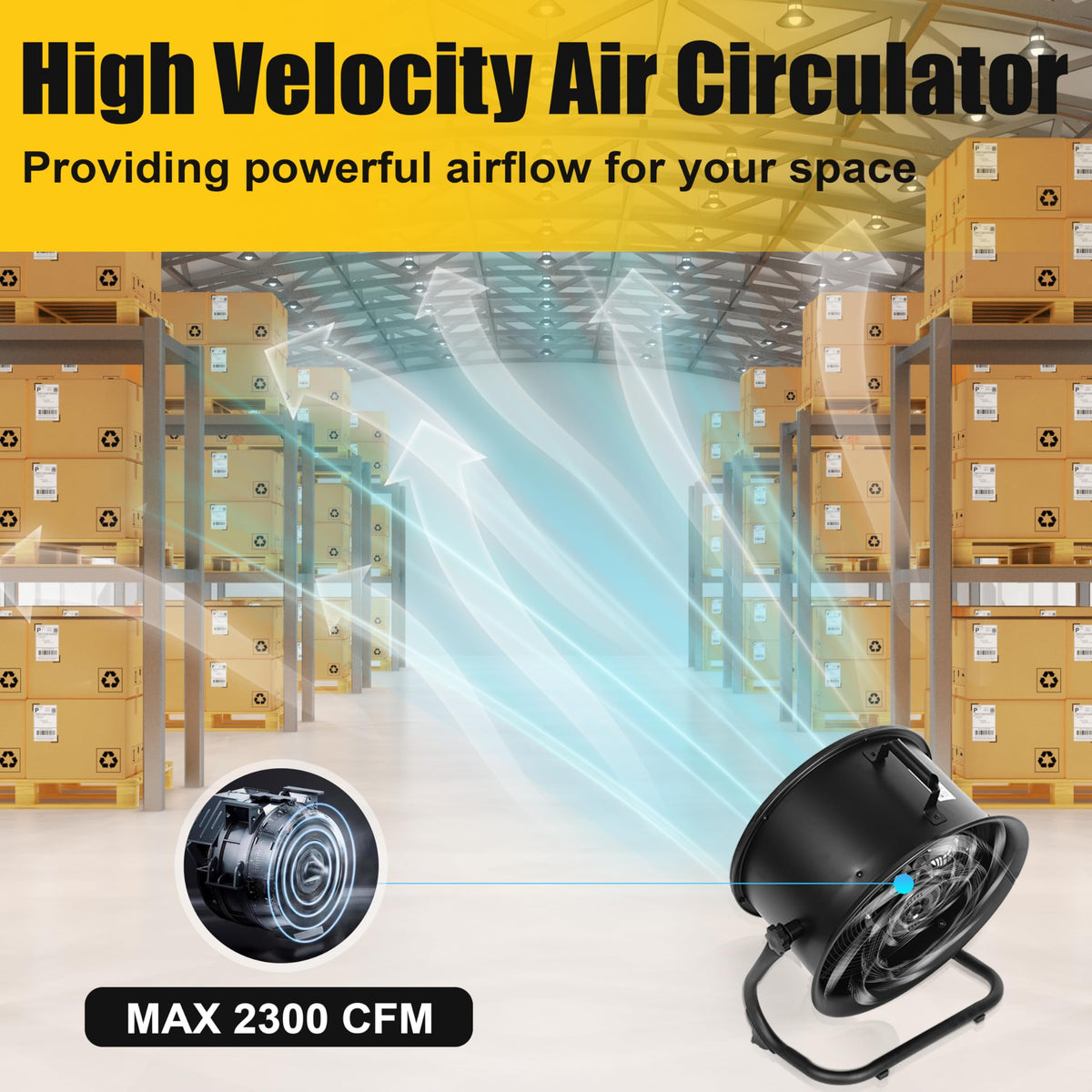 14 Inch Industrial Drum Fan M455