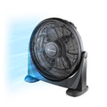 20-Inch High-Velocity Floor Fan with 3 Speeds, Black D43406