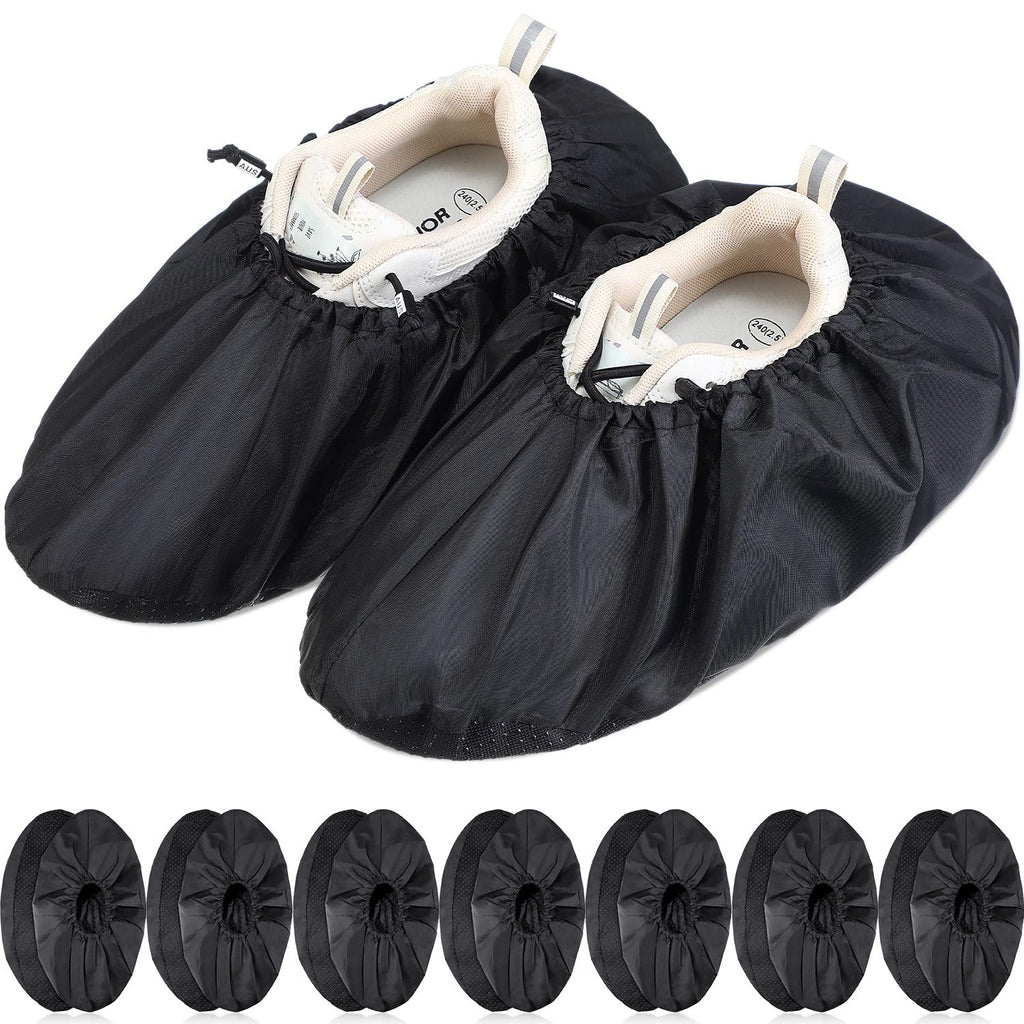 8 Pairs Reusable Waterproof Non Slip Shoe Covers X-Large C80435