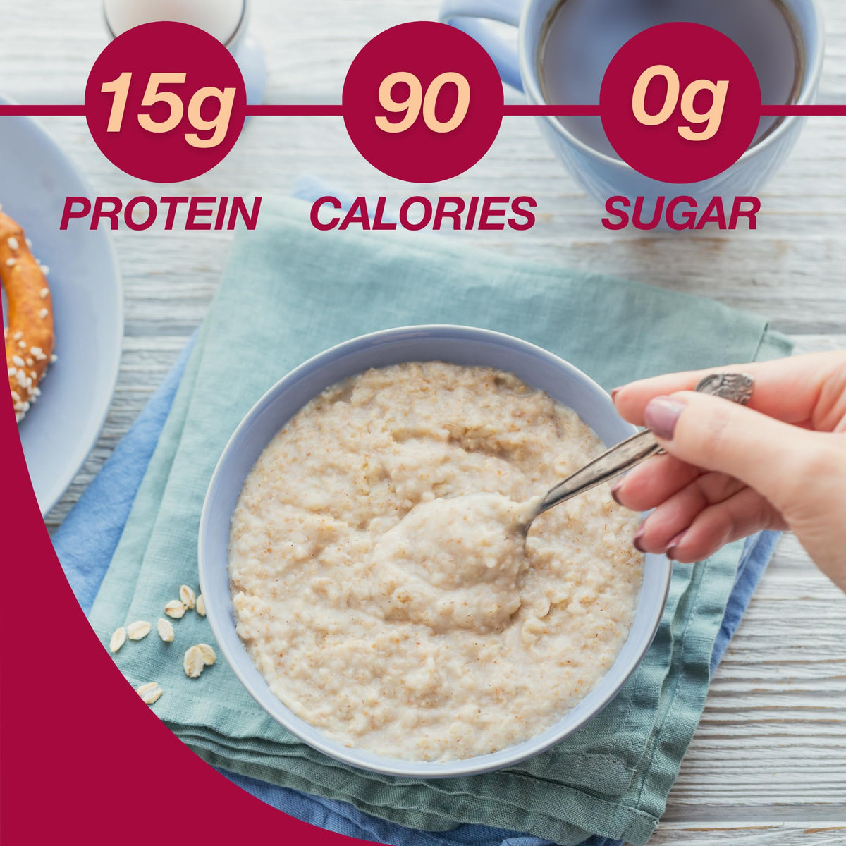 High Protein Sugar Free Instant Oatmeal 7ct F778