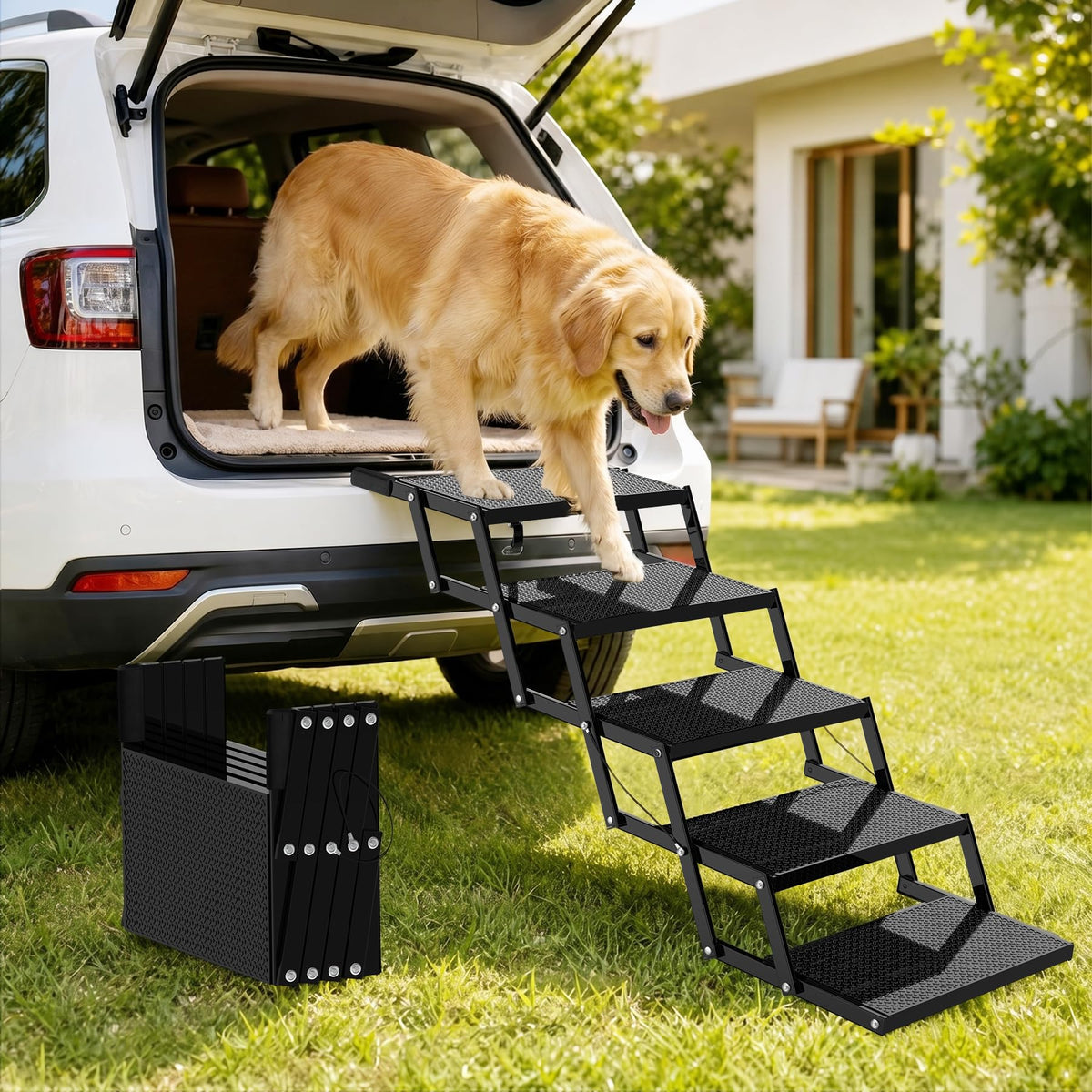 Foldable Dog Stairs H74710
