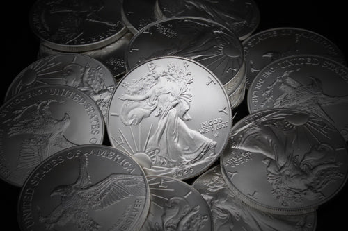 1 oz American Silver Eagle Coin with LED Presentation Box A70396