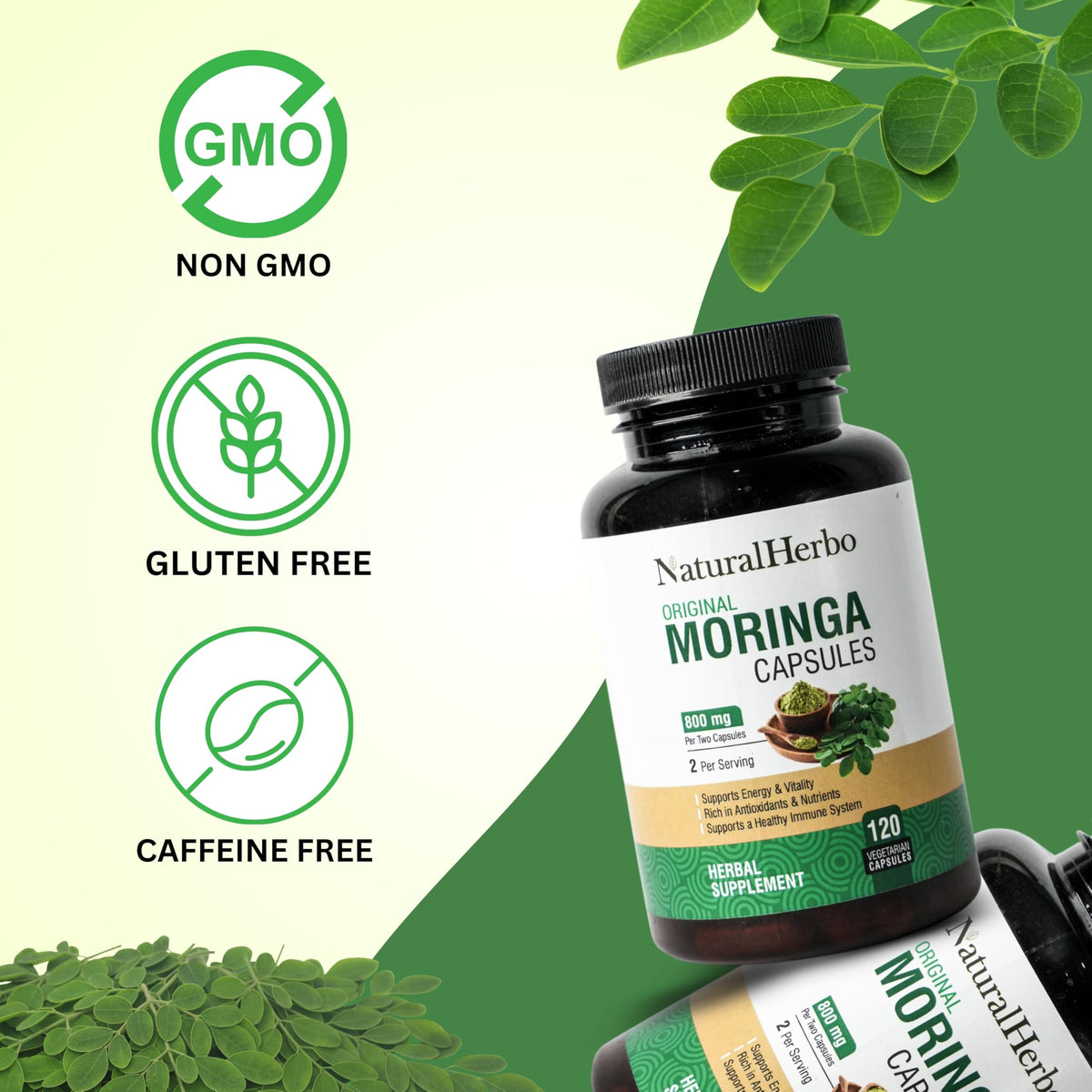 Moringa Capsules 120 Capsules H45016