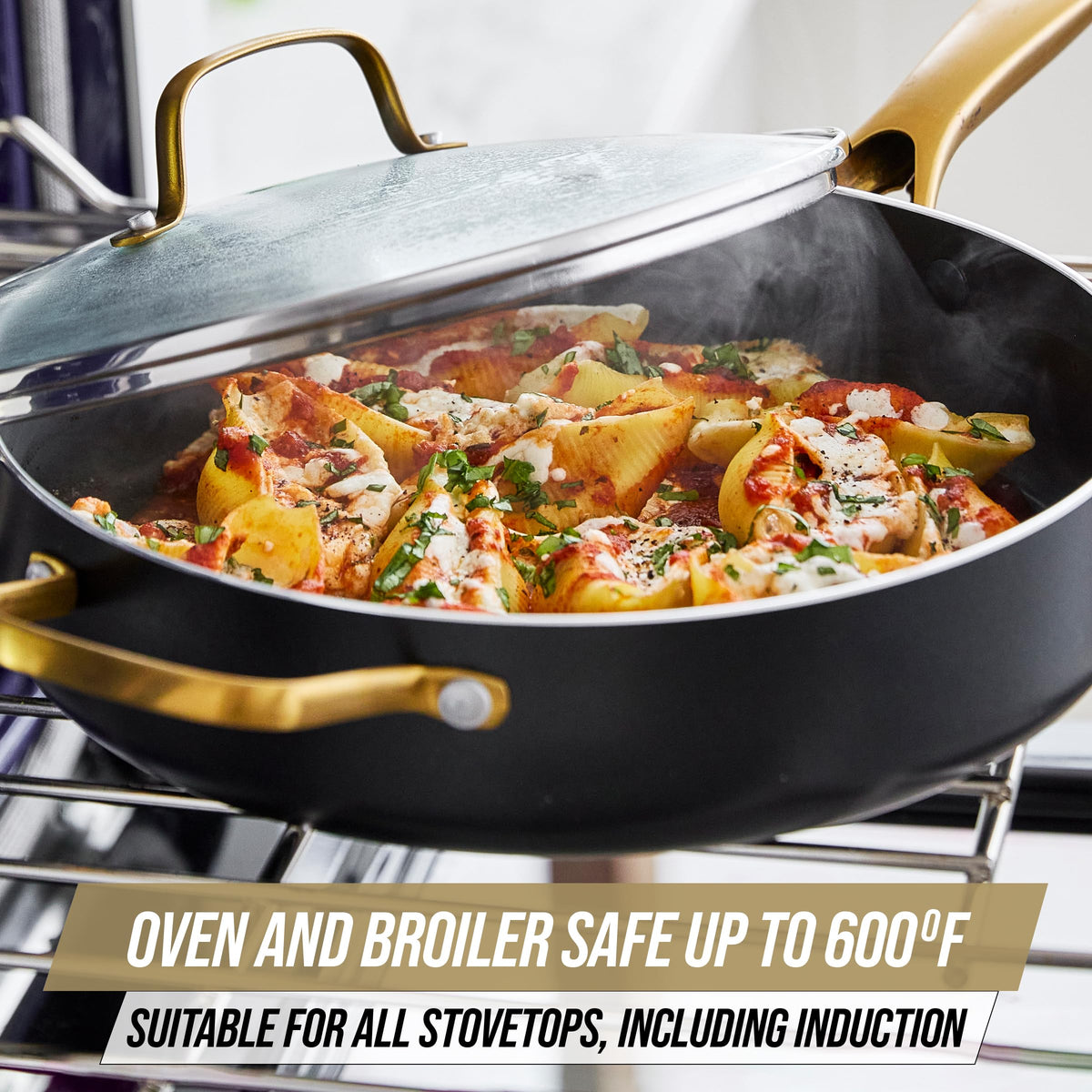 12 Piece Ceramic Nonstick Cookware Set W5558
