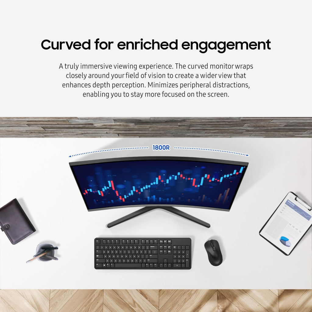 32" FHD 100Hz Curved Monitor L858295