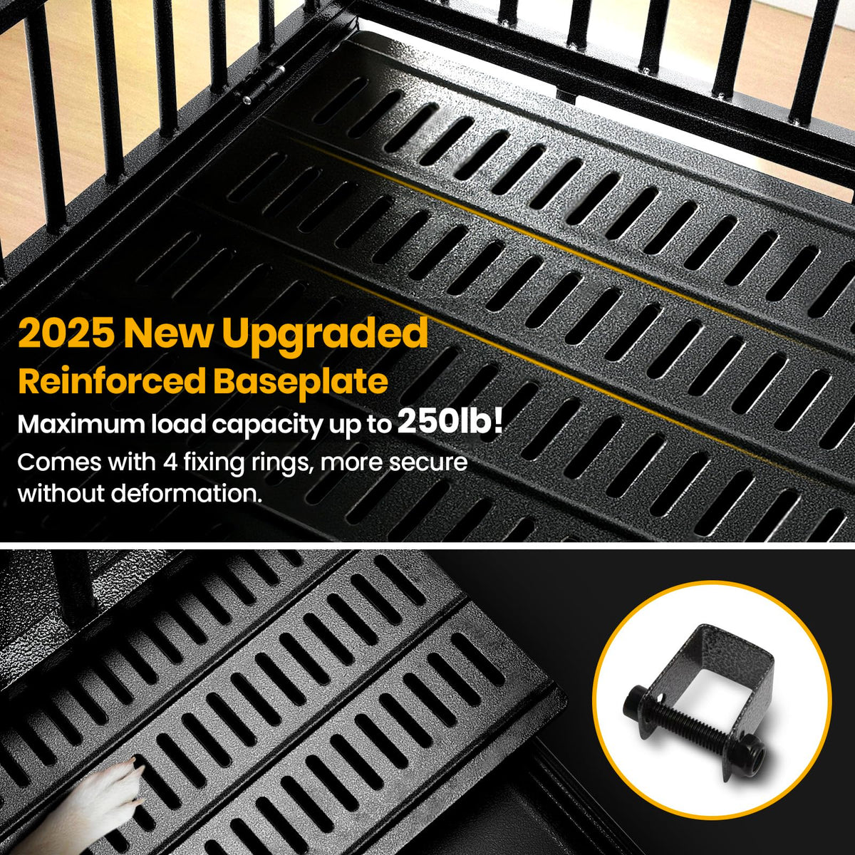 48 Inch Heavy Duty Dog Crate K7034