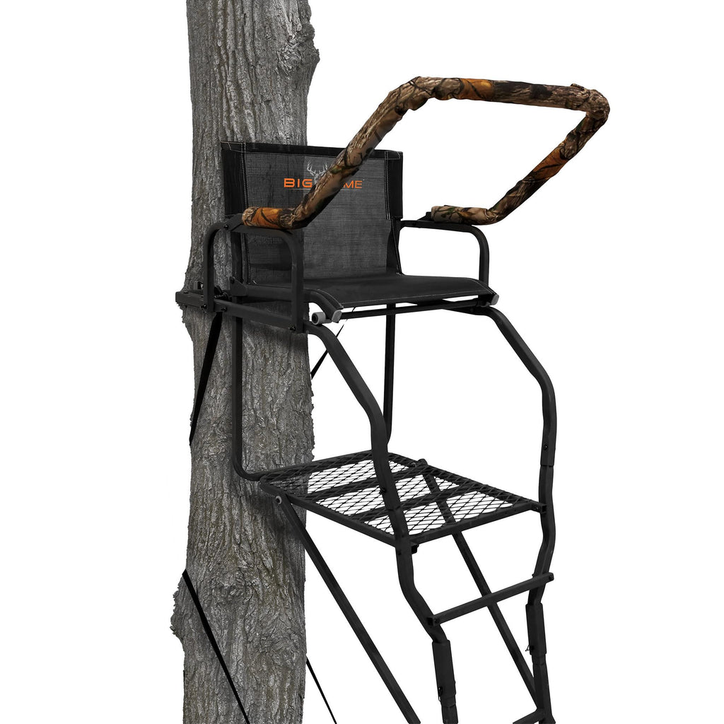 Ladder Treestand with Flip Back Seat D12701