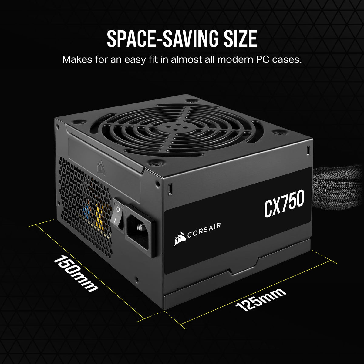 750 Watt 80 Plus Bronze Non Modular ATX Power Supply X527432