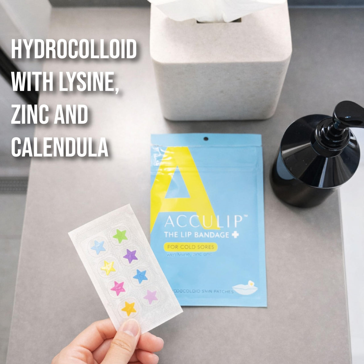 Cold Sore Patch Lysine Lip Treatment D391