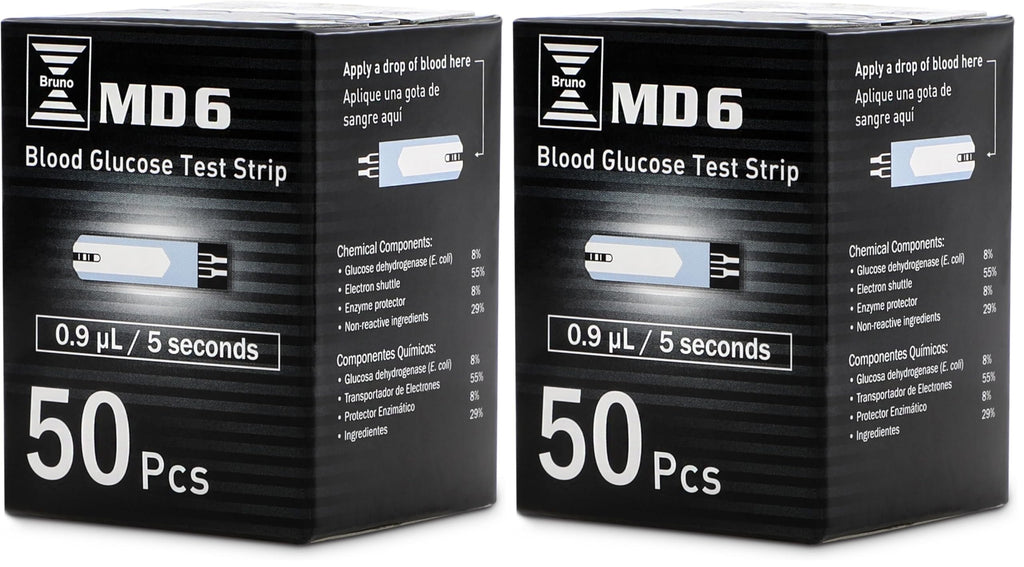Blood Glucose Test Strips 50 Count Pack of 2 A886750