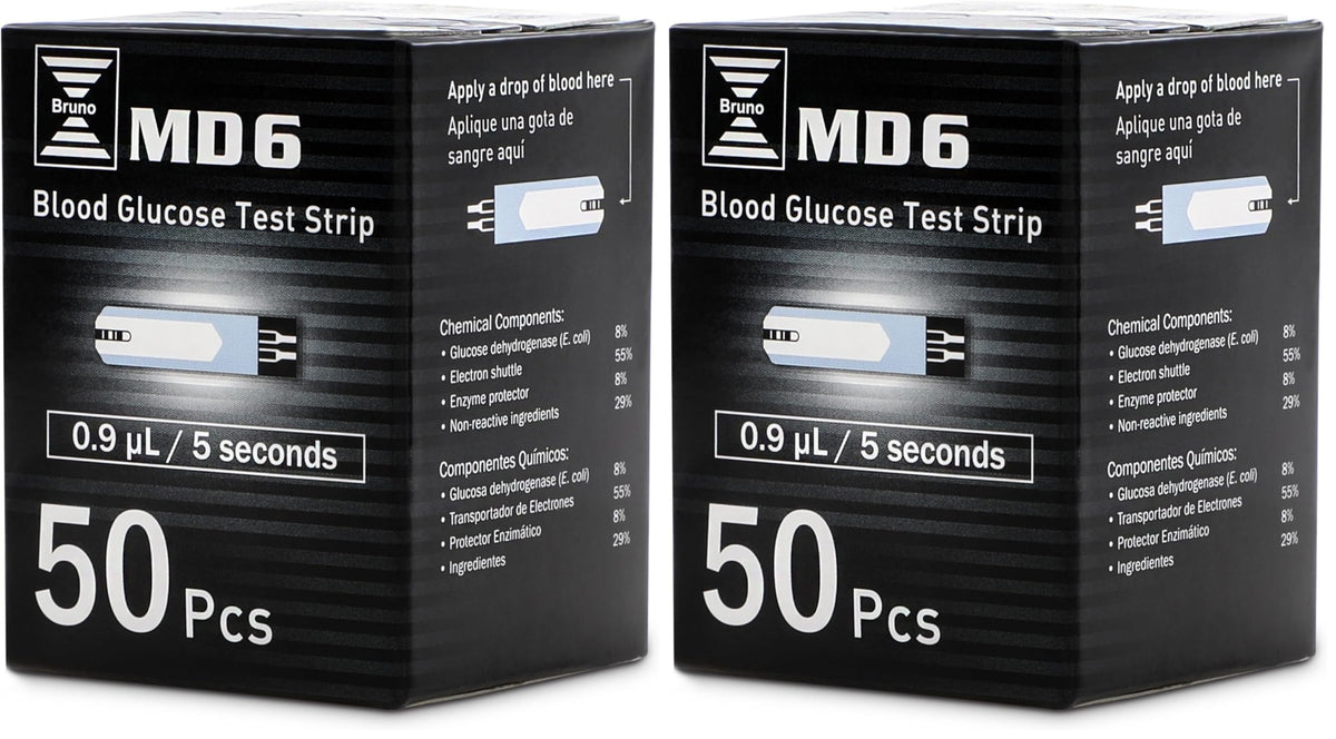 Blood Glucose Test Strips 50 Count Pack of 2 A886750