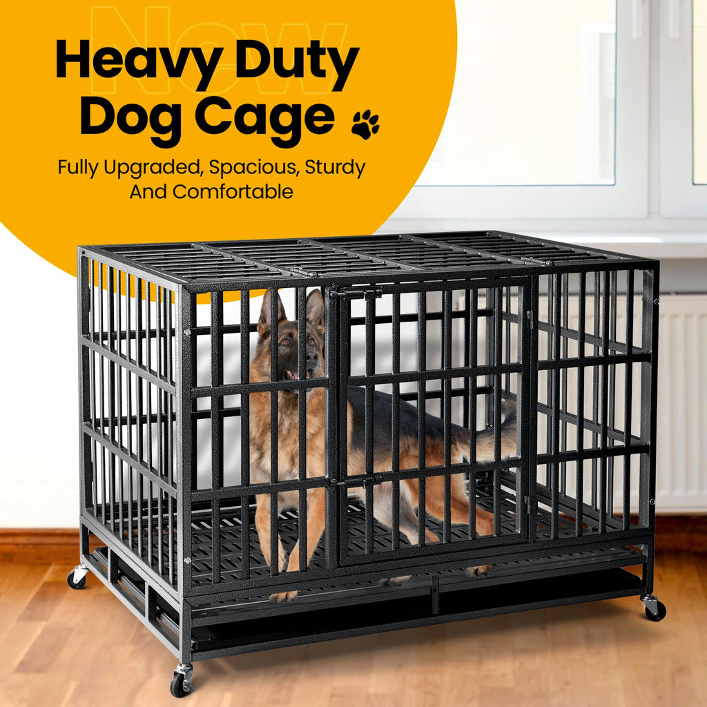48 Inch Heavy Duty Dog Crate K7034