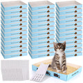 30 Pack Disposable Litter Boxes with Scoop G553