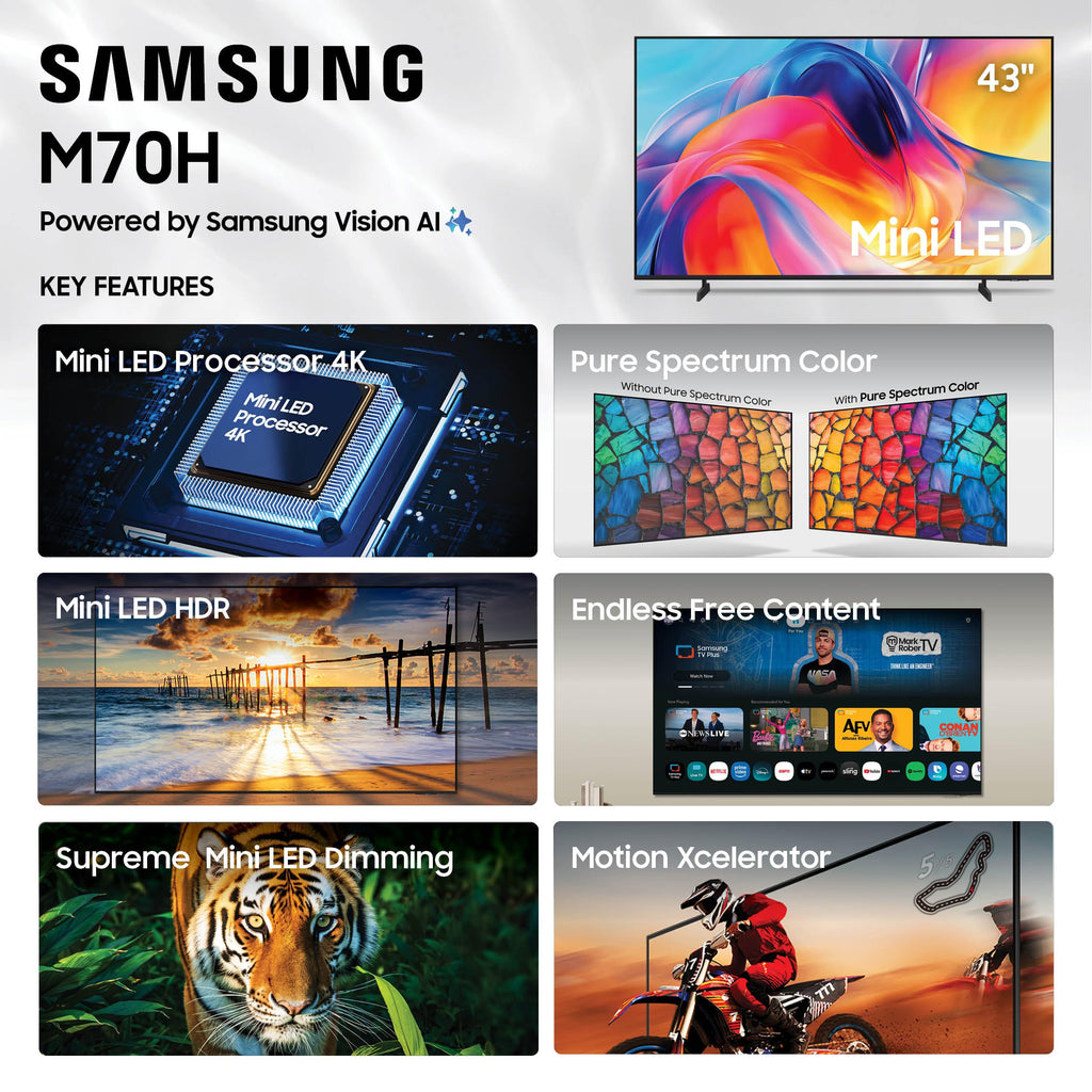 43-Inch Mini LED 4K Smart TV B59929
