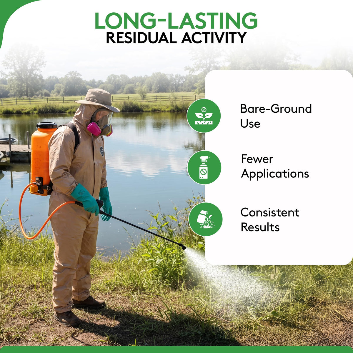Imazapyr 4 SL Herbicide 2.5 Gallon Liquid Weed Killer U678899