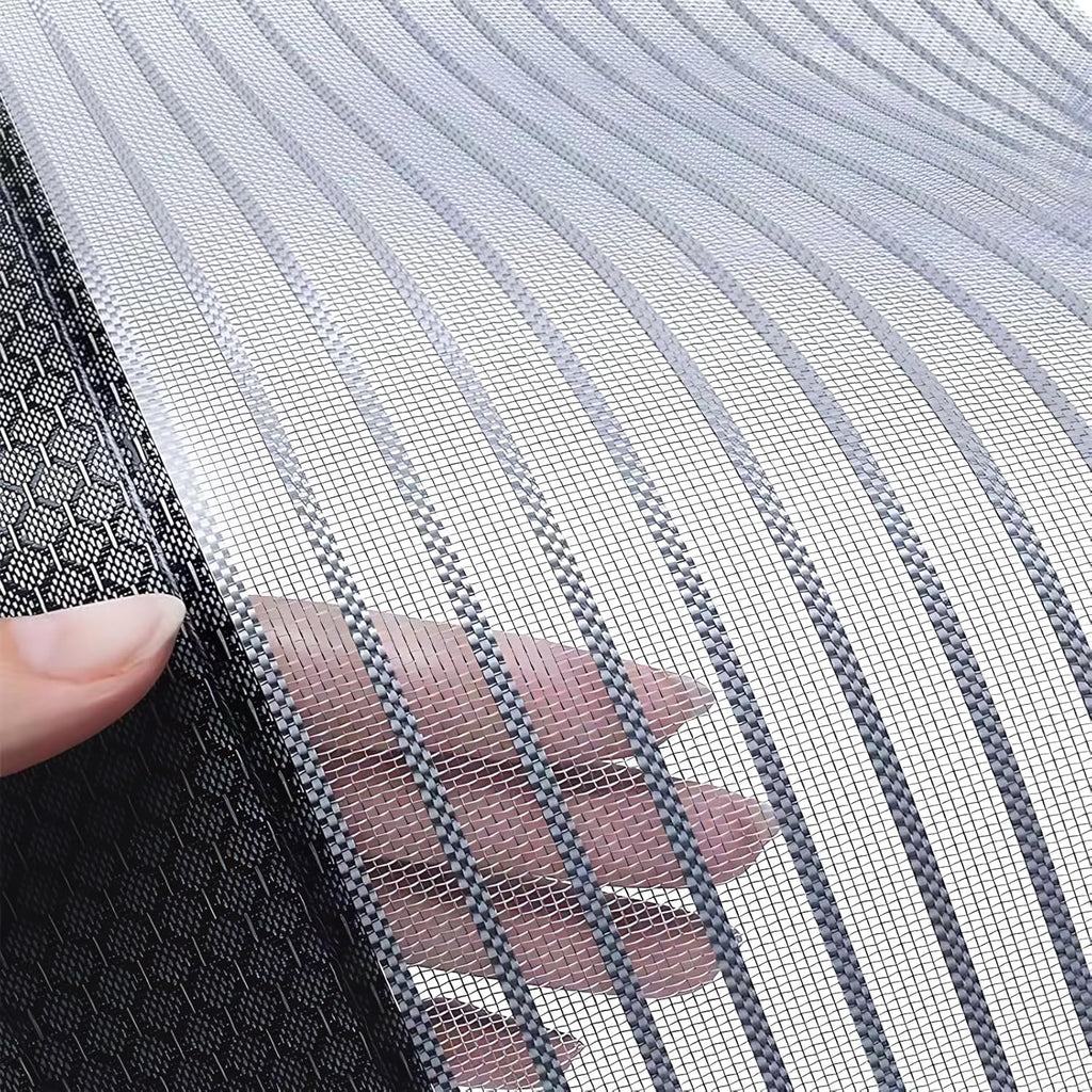 Magnetic Closure Fiberglass Screen Door Mesh 36 Inch X 82 Inch C648