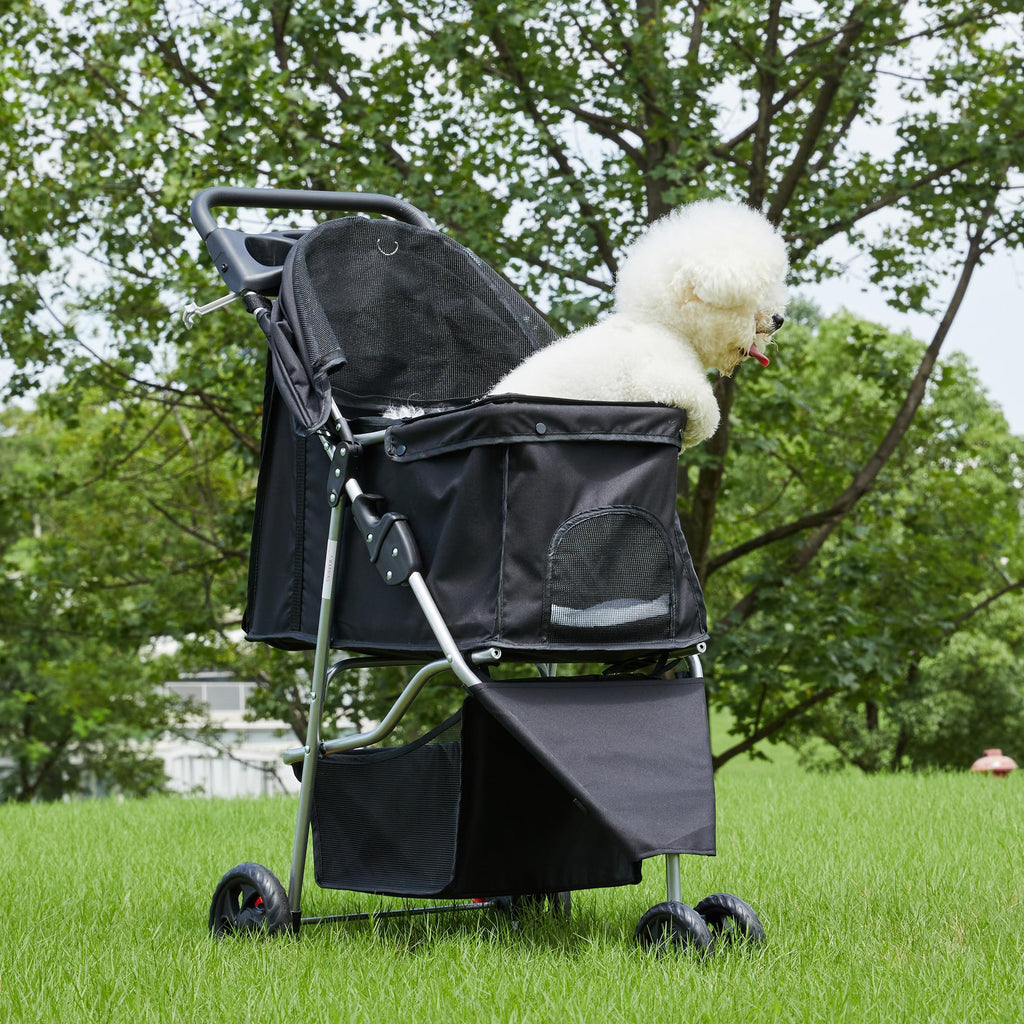 Foldable 3 Wheel Pet Stroller V4265