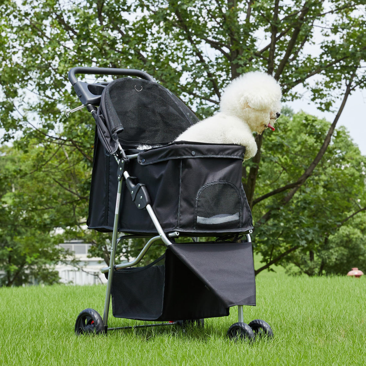 Foldable 3 Wheel Pet Stroller V4265
