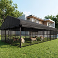 10x20 FT Heavy Duty Outdoor Dog Kennel with Roof G37331